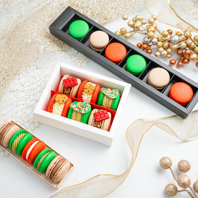 Macarons Christmas Box