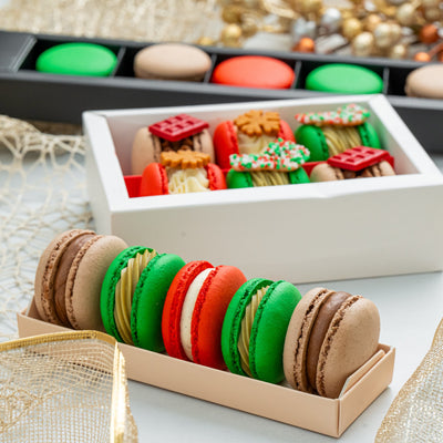 Macarons Christmas Box