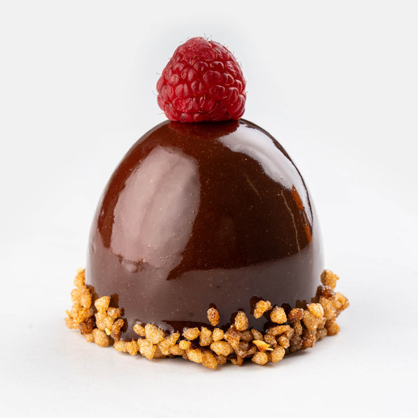 Prajitură Pistachio Raspberry & Praline